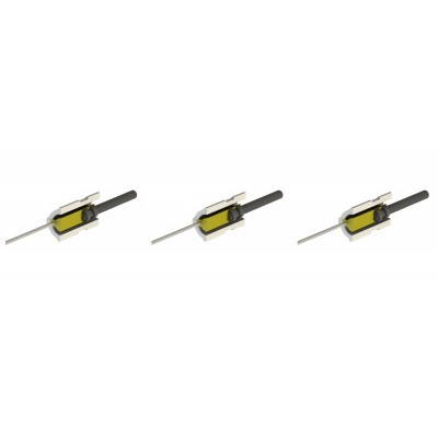 Žemos įtampos Uždegiklis / rezistorius granulinėms krosnelėms Eco Spar, BURNiT ir kiti, bendras ilgis 65mm, nuo 95W iki 24V - x3 - Uždegikliai / rezistoriai granulinėms krosnims