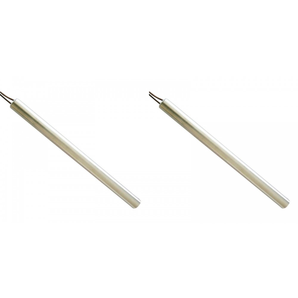 Uždegiklis / rezistorius granulinėms krosnelėms La Nordica ir kt., bendras ilgis 185mm, 400W - x2 | Uždegikliai / rezistoriai granulinėms krosnims | Granulių krosnelių dalys |