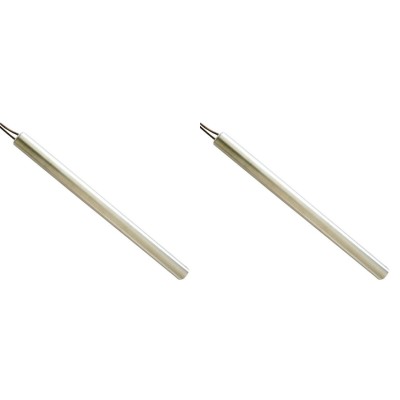 Uždegiklis / rezistorius granulinėms krosnelėms La Nordica ir kt., bendras ilgis 185mm, 400W - x2 - Granulių krosnelių dalys