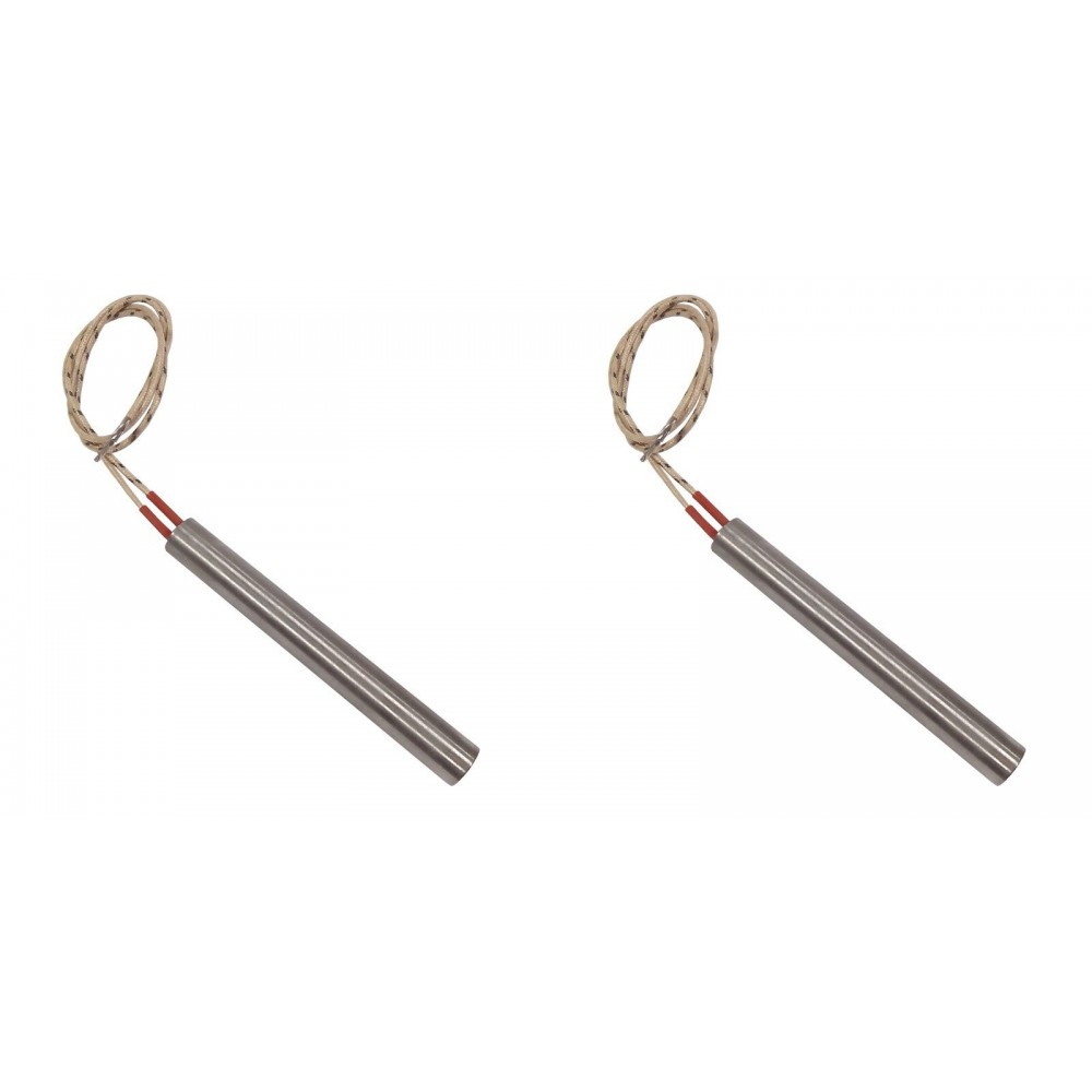 Uždegiklis / rezistorius granulinėms krosnelėms Arce, Cadel, Eurofiamma, Eurosteack ir kt., bendras ilgis 101mm, 300W - x2