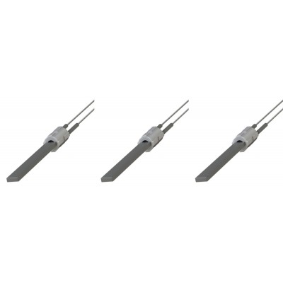 Uždegiklis / rezistorius su juodu kvarco kristalu granulinėms krosnelėms Eco Spar, BURNiT, Palazzetti, Ravelli, MCZ ir kiti, bendras ilgis 122mm, 300W - x3 - Uždegikliai / rezistoriai granulinėms krosnims