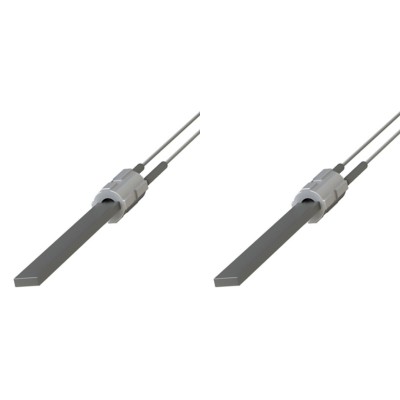 Uždegiklis / rezistorius su juodu kvarco kristalu granulinėms krosnelėms Eco Spar, BURNiT, Palazzetti, VistaFlame, Whitfield, Lennox ir kiti, bendras ilgis 122mm, 400W - x2 - Uždegikliai / rezistoriai granulinėms krosnims