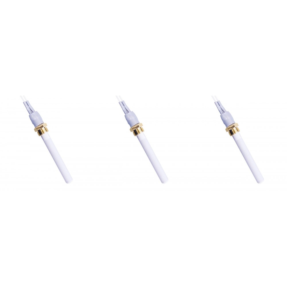 Keraminis Uždegiklis / rezistorius granulinėms krosnelėms Eco Spar, BURNiT, Warmflow, Adler, AMG, Ecoteck ir kiti, bendras ilgis 88mm, 250W - x3