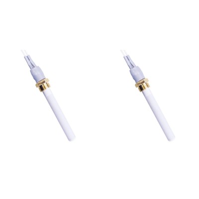 Keraminis Uždegiklis / rezistorius granulinėms krosnelėms Eco Spar, BURNiT, Warmflow, Adler, AMG, Ecoteck ir kiti, bendras ilgis 88mm, 250W - x2 - 