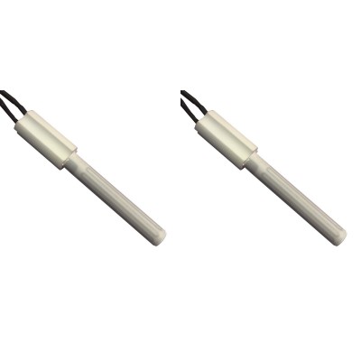 Keraminis Uždegiklis / rezistorius granulinėms krosnelėms Eco Spar, BURNiT, Ashley, Adler, AMG, Piazzetta ir kiti, bendras ilgis 102mm, 250W - x2 - 
