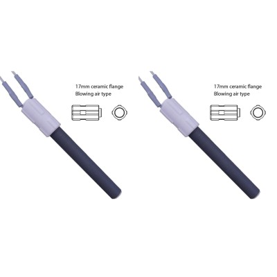 Uždegiklis / rezistorius elementas granulinėms krosnelėms BURNiT, Palazzetti ir kt., bendras ilgis 113mm, 260W - x2 - 