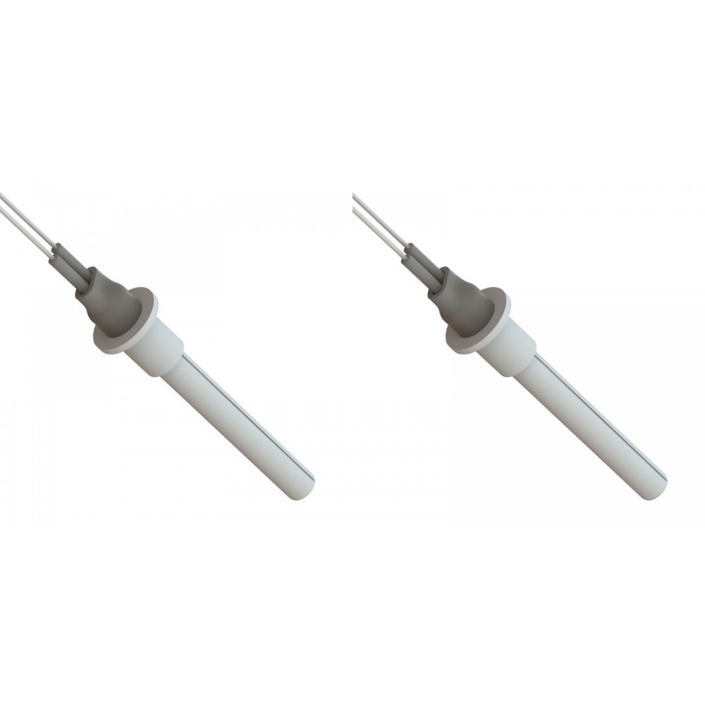 Uždegiklis / rezistorius elementas granulinėms krosnelėms ETA, Grant Spira, ComfortBilt ir kiti, bendras ilgis 107mm, 260W - x2 | Uždegikliai / rezistoriai granulinėms krosnims | Granulių krosnelių dalys |