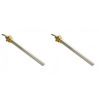 Uždegiklis / rezistorius granulinėms krosnelėms BURNiT, Piazzetta, Karmek, MCZ, Ungaro, Superior, Cadel ir kiti, bendras ilgis 185mm, 350W - x2 - Uždegikliai / rezistoriai granulinėms krosnims